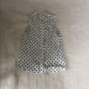 J Crew Button Down Tank Top